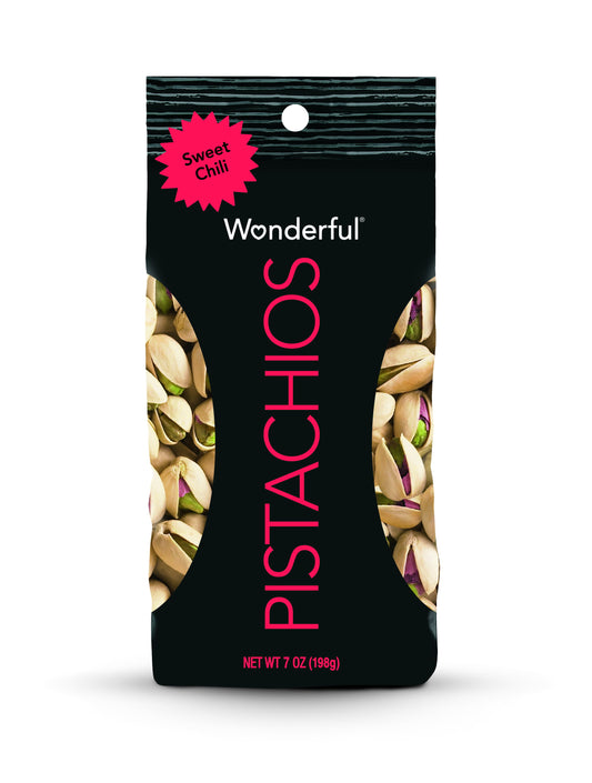 Wonderful Pistachios & Almonds Pistachio 100Cal Sweet Chili