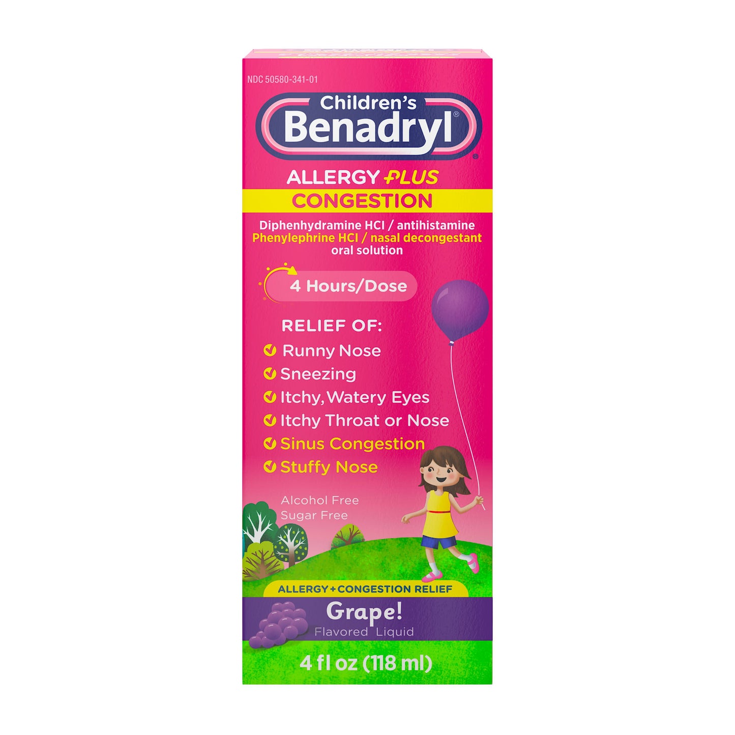 Benadryl Childrens Allergy Liquid