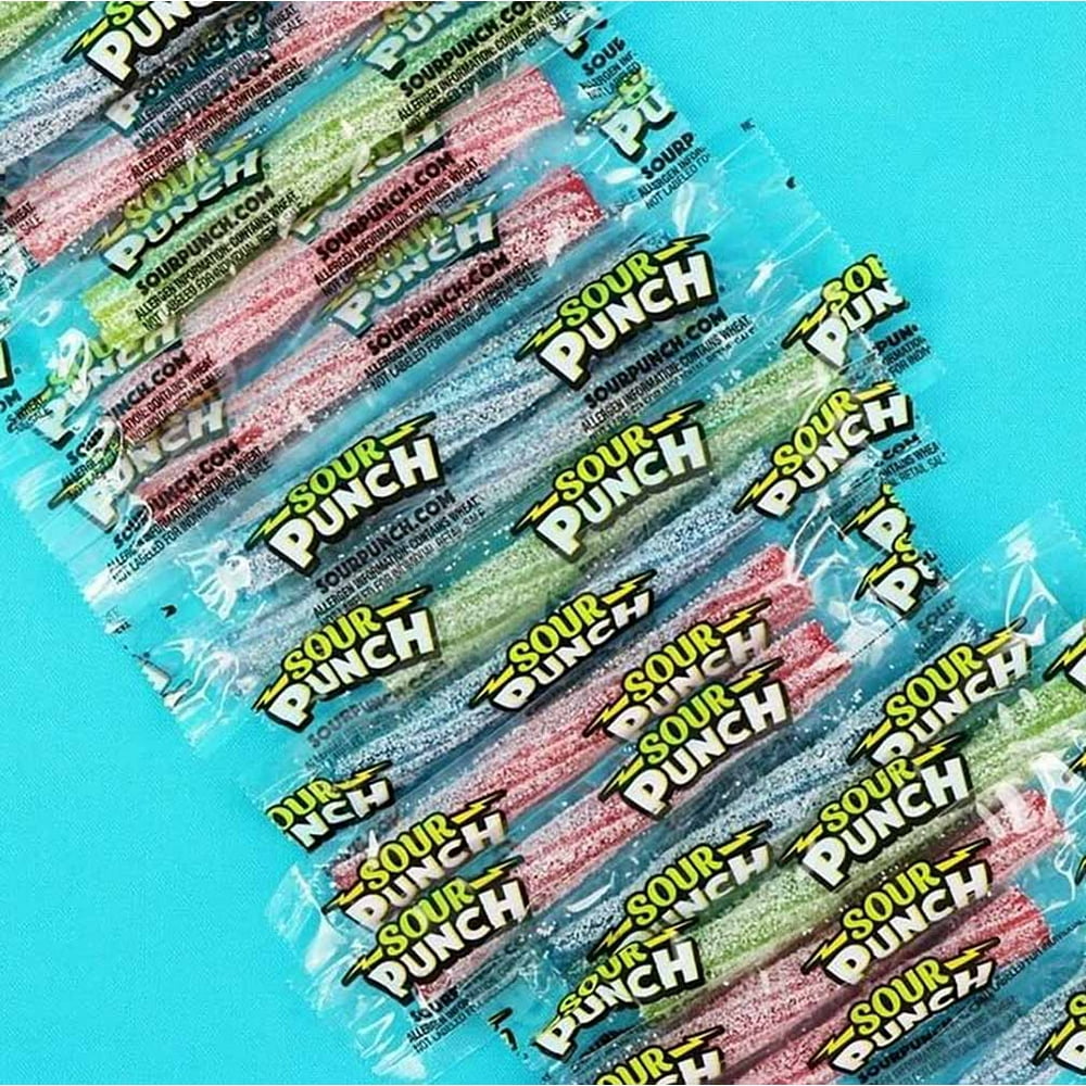 Sour Punch Twists 4 Flavor Indiv Wrapped