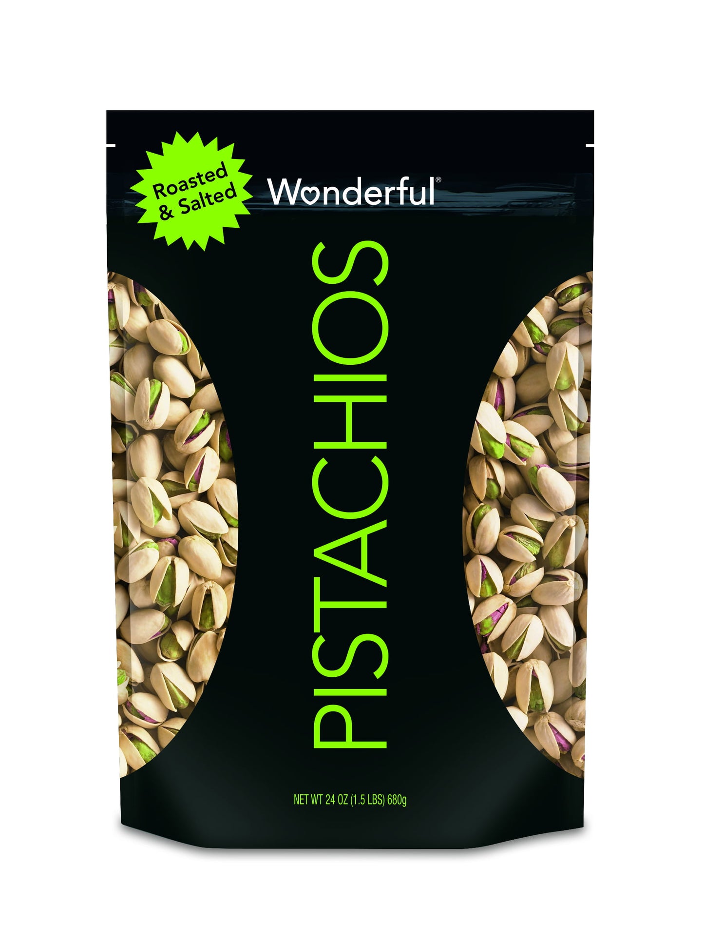 Wonderful Pistachios & Almonds Pistachio Rstd & Salted