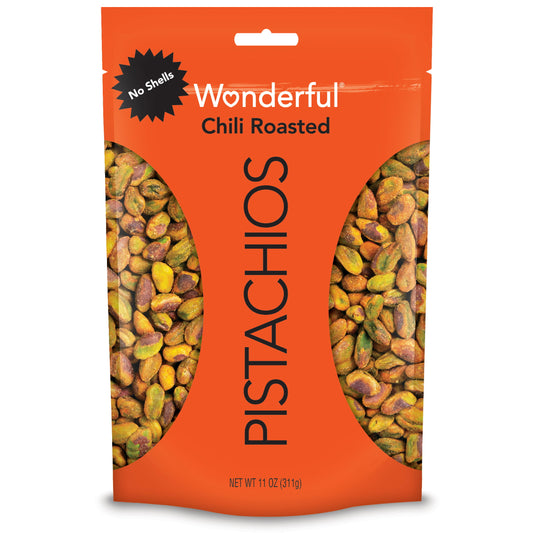 Wonderful Pistachios & Almonds Pistachio Chili Roasted NoShel