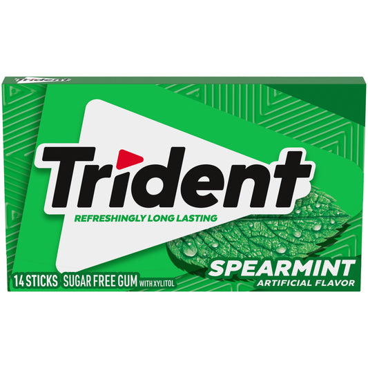 Trident Gum Spearmint 14pc