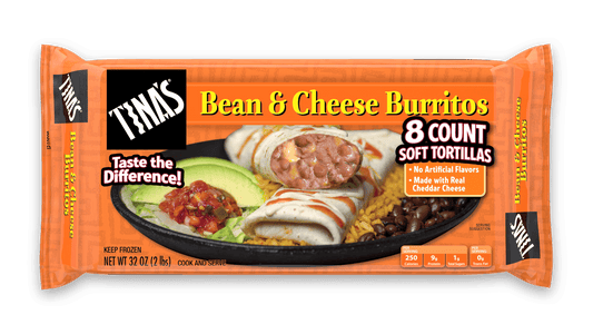 Tina's Burrito Bean & Cheese