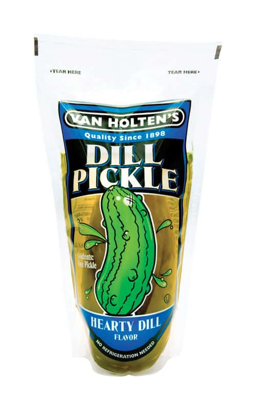 Van Holten Pickle #6 Dill Jumbo In A Pch