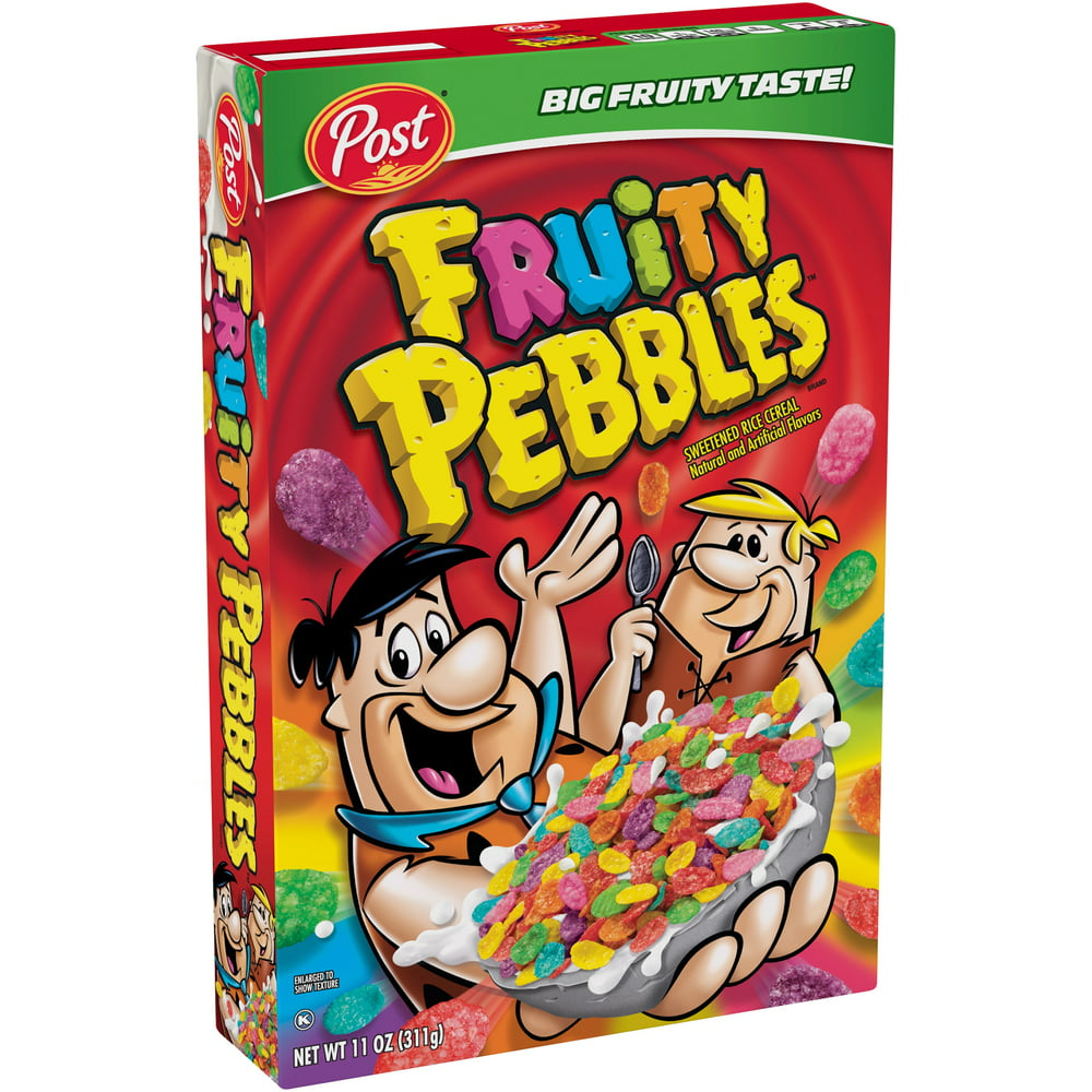 Post Cereals Cereal Fruity Pebbles Cndy Box