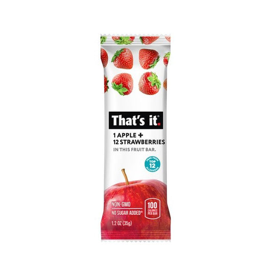 That's It Bar Fruit Apple Strawberry