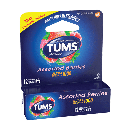 Tums Single Roll Ultra Asst Berries