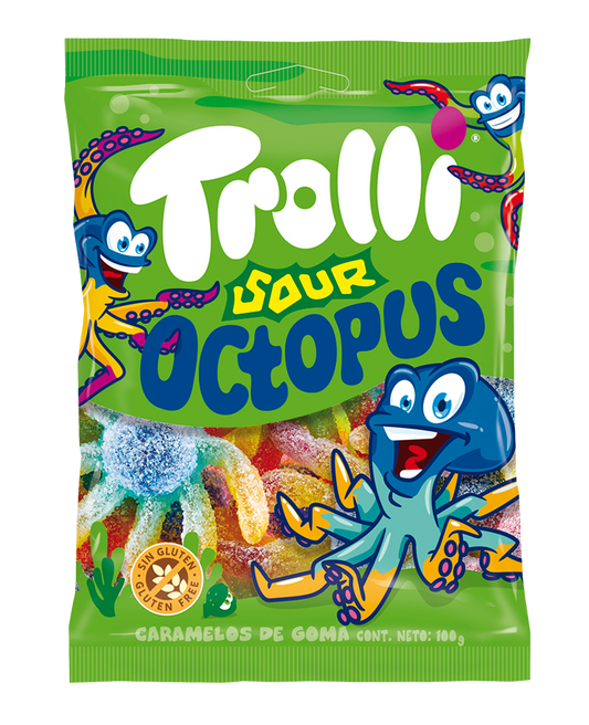 Trolli Inc Trolli Octopus Sour Hangbag