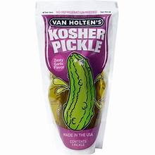 Van Holten Pickle #4 Lg Kosher In A Pouch