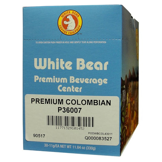 White Bear Coffee Coffee Colombian Rg