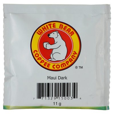 White Bear Coffee Coffee Maui Dark Pod